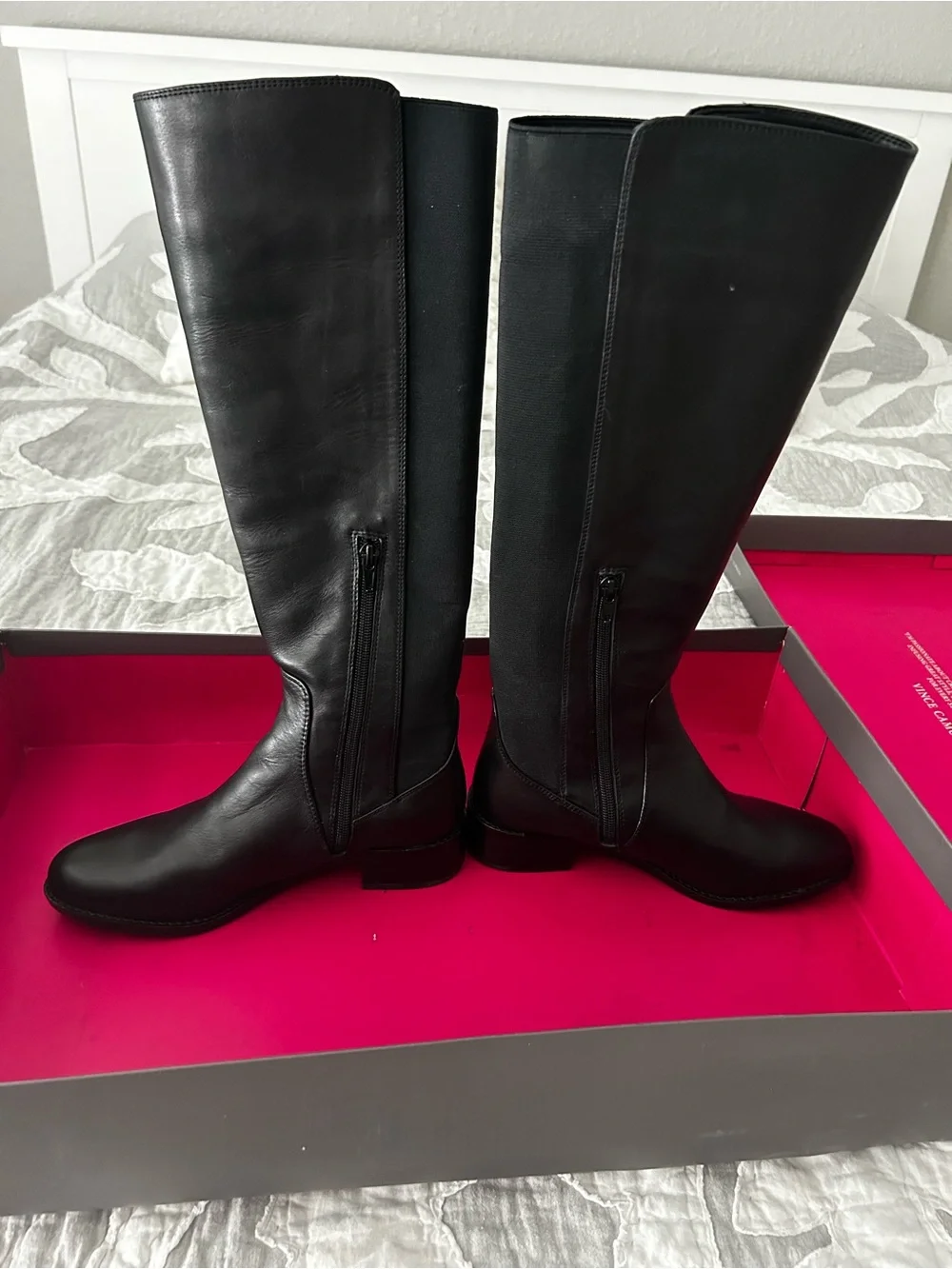 Vince Camuto Black Over-the-Knee Boots